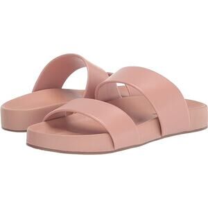 Amazon Essentials Women's Two Band Slide Sandal Dusty Pink Size 5 NWT